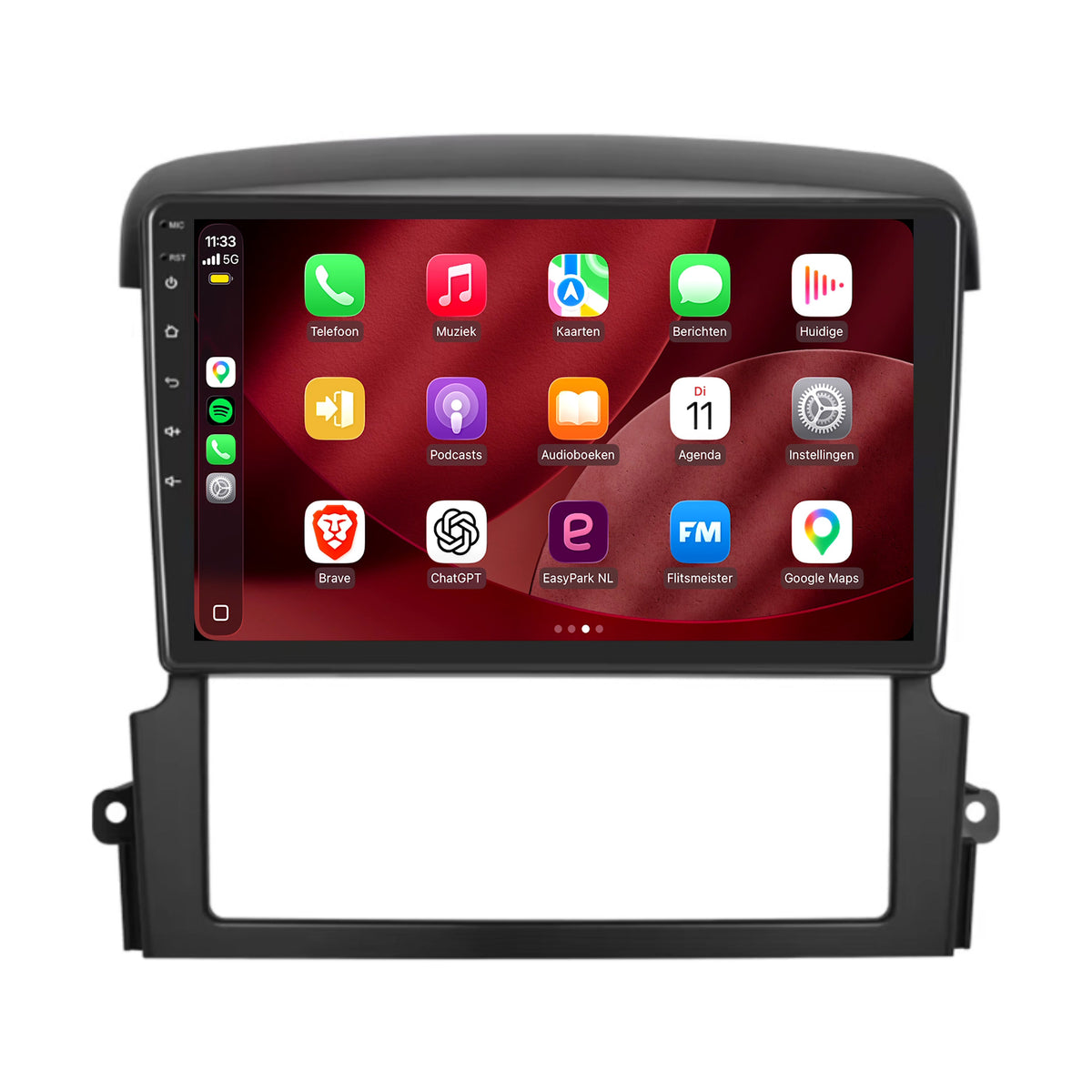 Kia Sorento CarPlay & Android Auto radio | 2002 t/m 2009 | 9 inch | Android 15 | CTX-7135