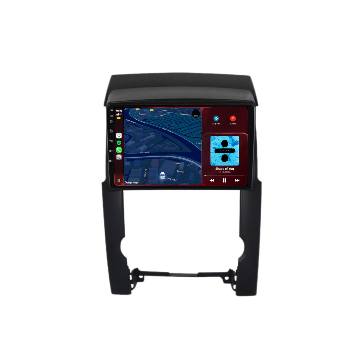Radio con CarPlay y Android Auto para Kia Sorento | 2010 a 2012 | 9 pulgadas | Android 15 | CTX-7167