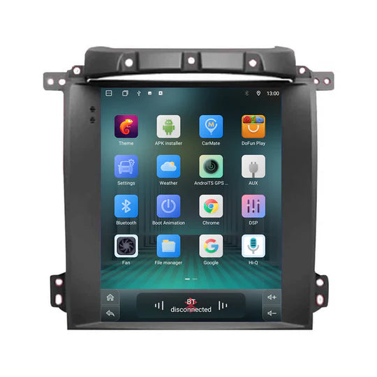 Cartronix Kia Sorento | 2002 to 2006 | Car Radio Navigation | Apple CarPlay & Android Auto | Android 13 | Large HD Screen