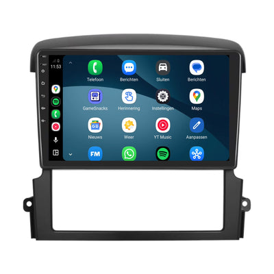 Kia Sorento CarPlay & Android Auto radio | 2002 t/m 2009 | 9 inch | Android 15 | CTX-7135