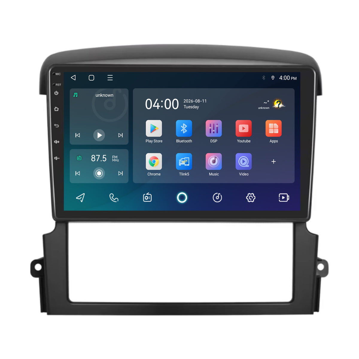 Kia Sorento CarPlay & Android Auto radio | 2002 t/m 2009 | 9 inch | Android 15 | CTX-7135