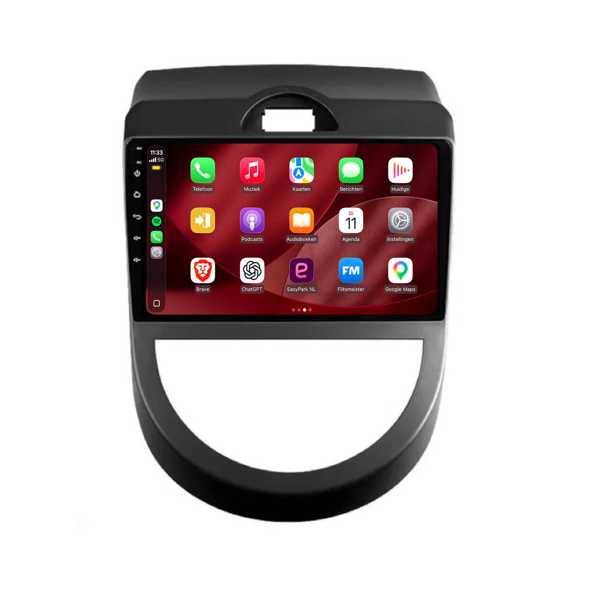 Radio z CarPlay i Android Auto do Kia Soul | 2010–2013 | 9 cali | Android 15 | CTX-7192