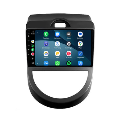 Kia Soul CarPlay & Android Auto radio | 2010 t/m 2013 | 9 inch | Android 15 | CTX-7192