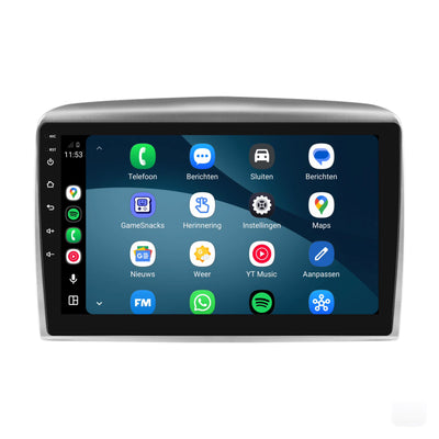 Lancia Ypsilon CarPlay & Android Auto radio | 2006 t/m 2011 | 9 inch | Android 15 | CTX-7465
