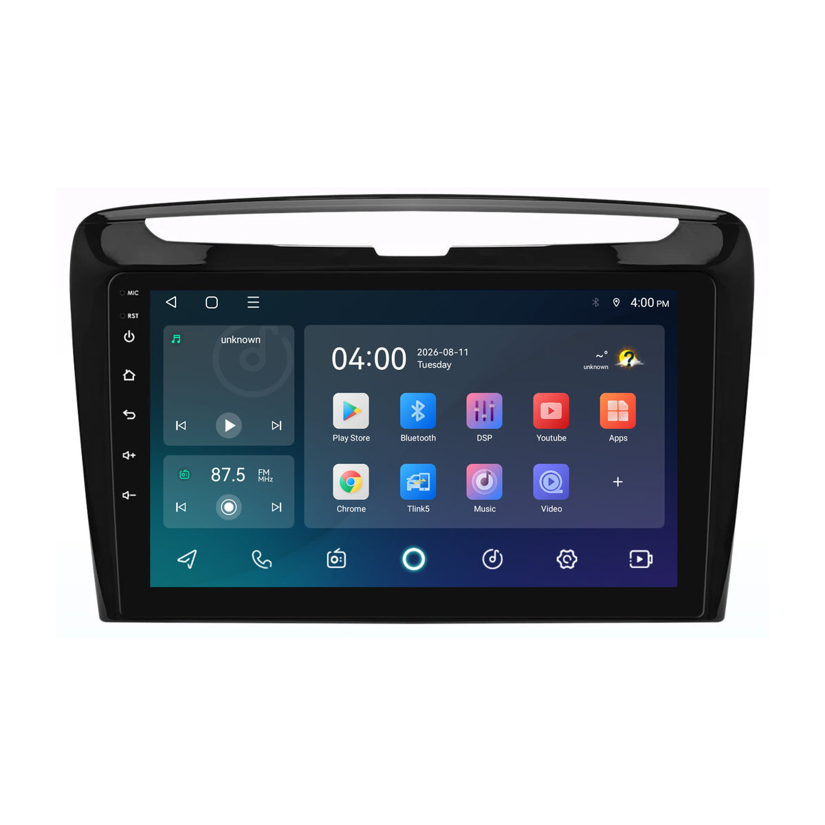 Lancia Ypsilon CarPlay & Android Auto radio | 2011 t/m 2020 | 9 inch | Android 15 | CTX-7445
