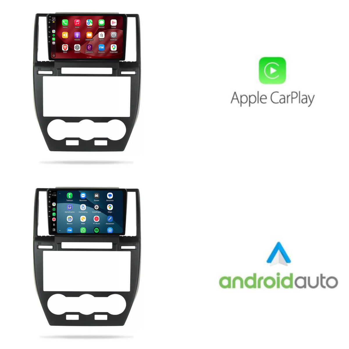 Autoradio CarPlay & Android Auto per Land Rover Freelander 2 | 2007-2012 | 9 pollici | Android 15 | CTX-7387