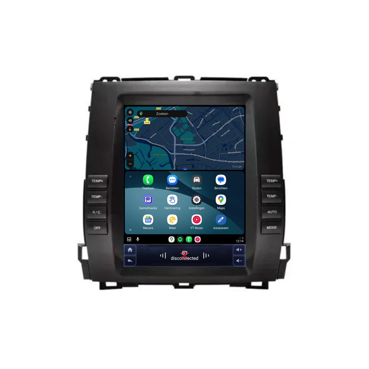 Lexus GX470 CarPlay & Android Auto radio | 2002 t/m 2009 | 9.7 inch | Android 15 | CTX-7477