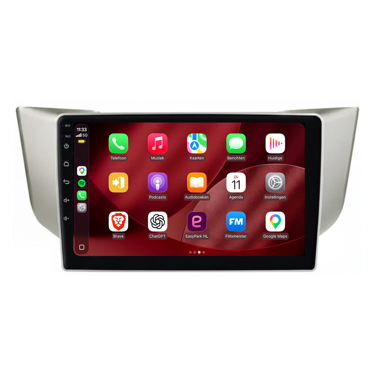 Lexus RX CarPlay & Android Auto radio | 2003 t/m 2009 | 9 inch | Android 15 | CTX-7480