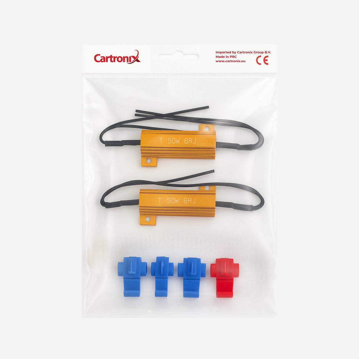 Resistenza CANBUS | 12V 50W 6 Ohm | Eliminatore di codici di errore | Set da 2