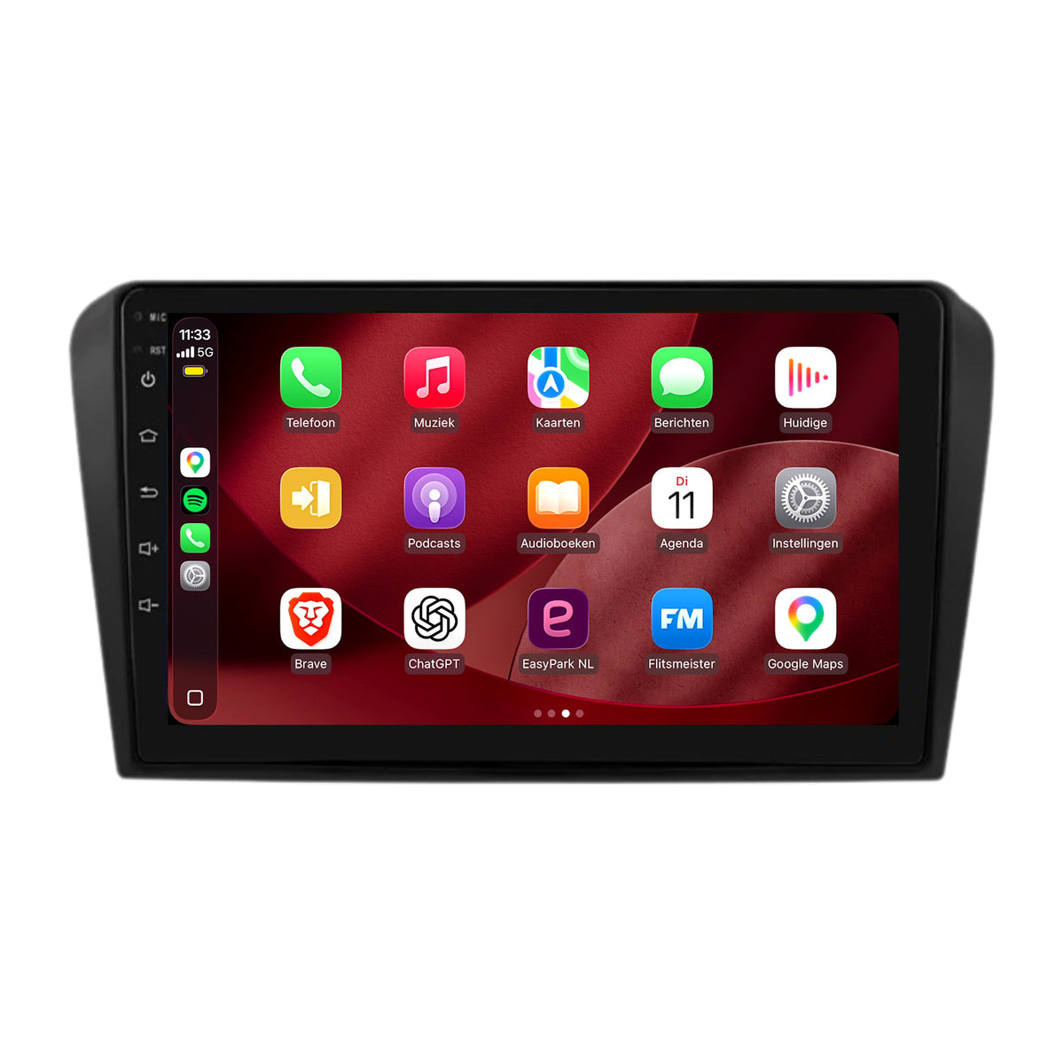 Radio z CarPlay i Android Auto do Mazda 3 | 2003–2009 | 9 cali | Android 15 | CTX-7467