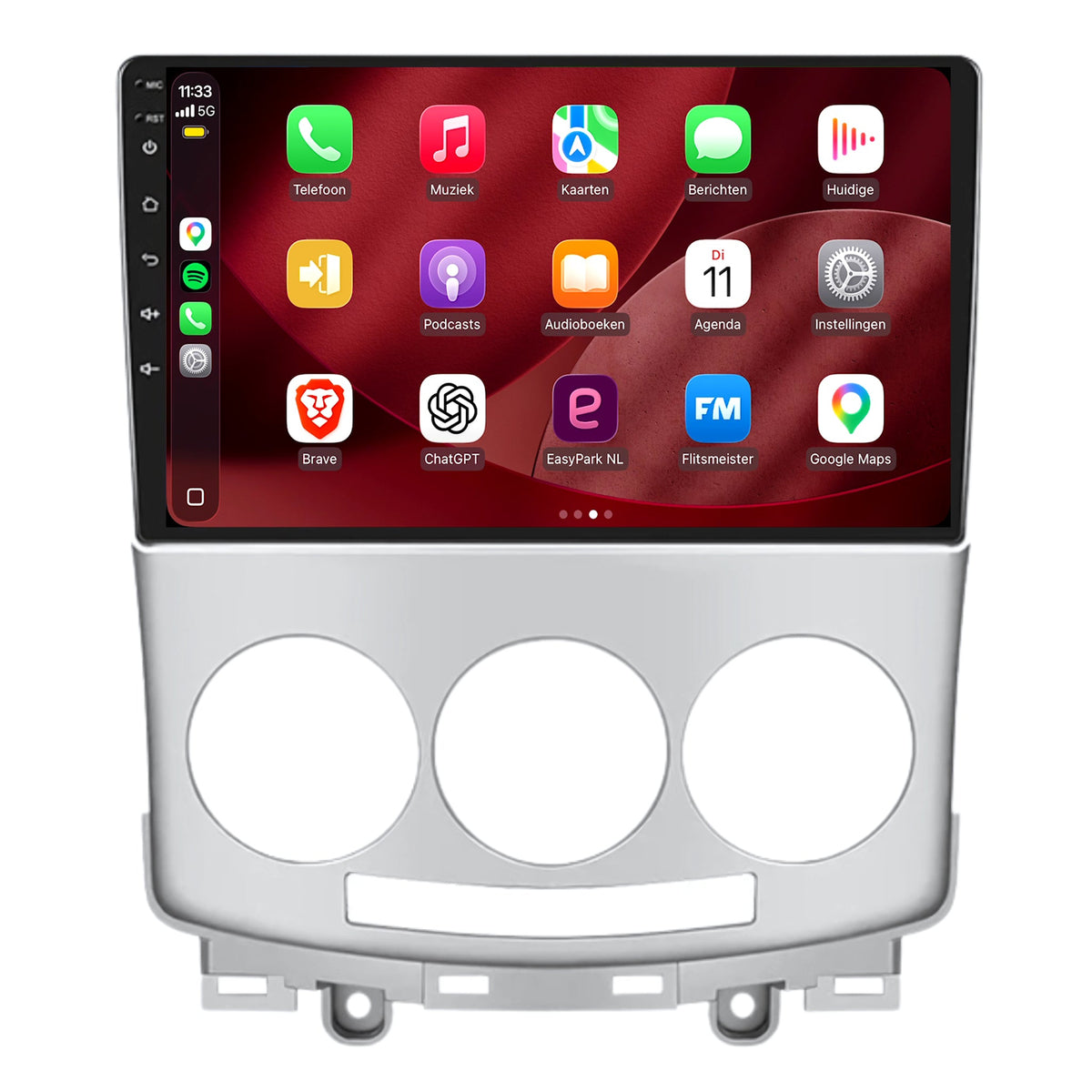 Radio z CarPlay i Android Auto do Mazdy 5 | 2005–2010 | 9 cali | Android 15