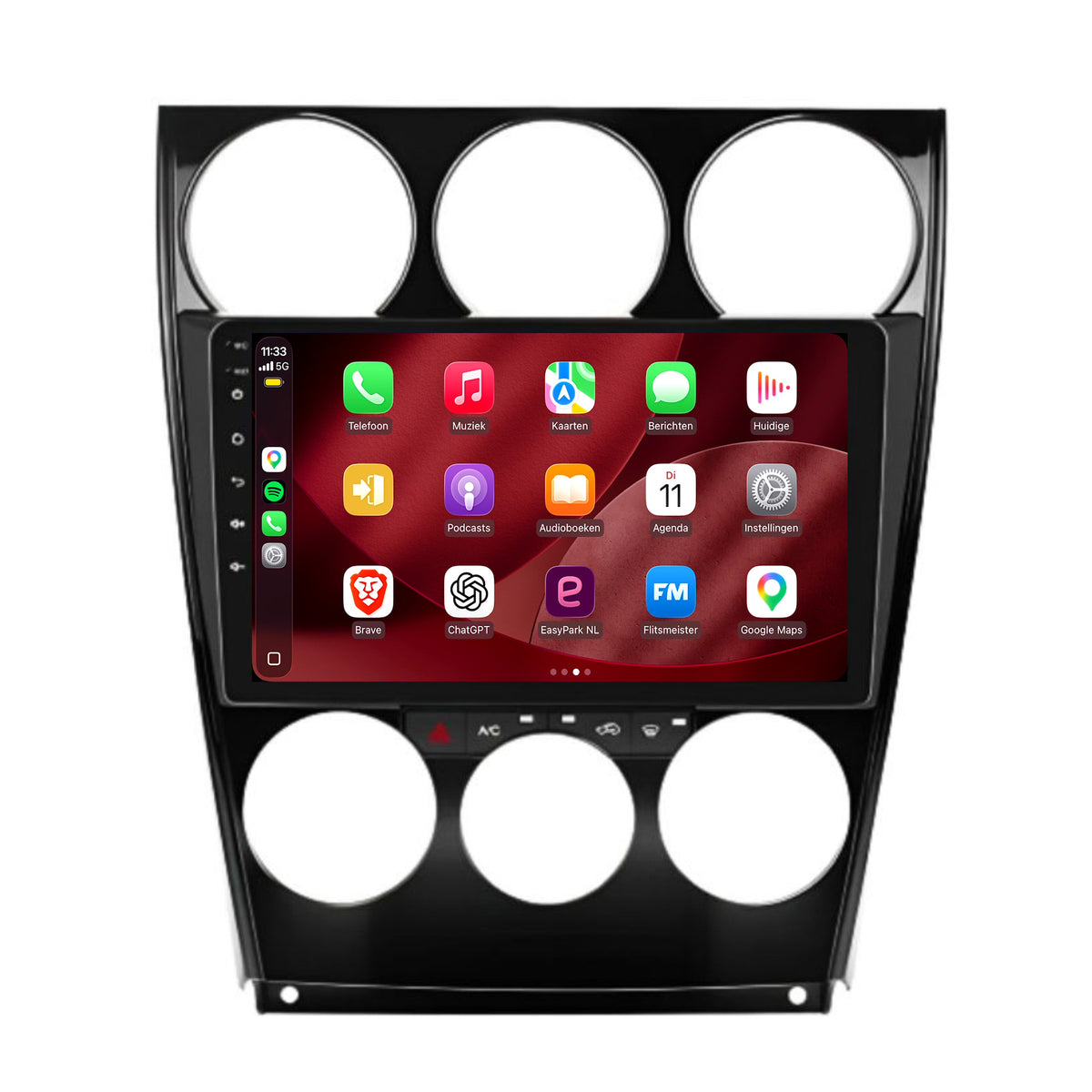 Mazda 6 CarPlay & Android Auto radio | 2002 to 2007 | 9 inch | Android 15 | CTX-7130