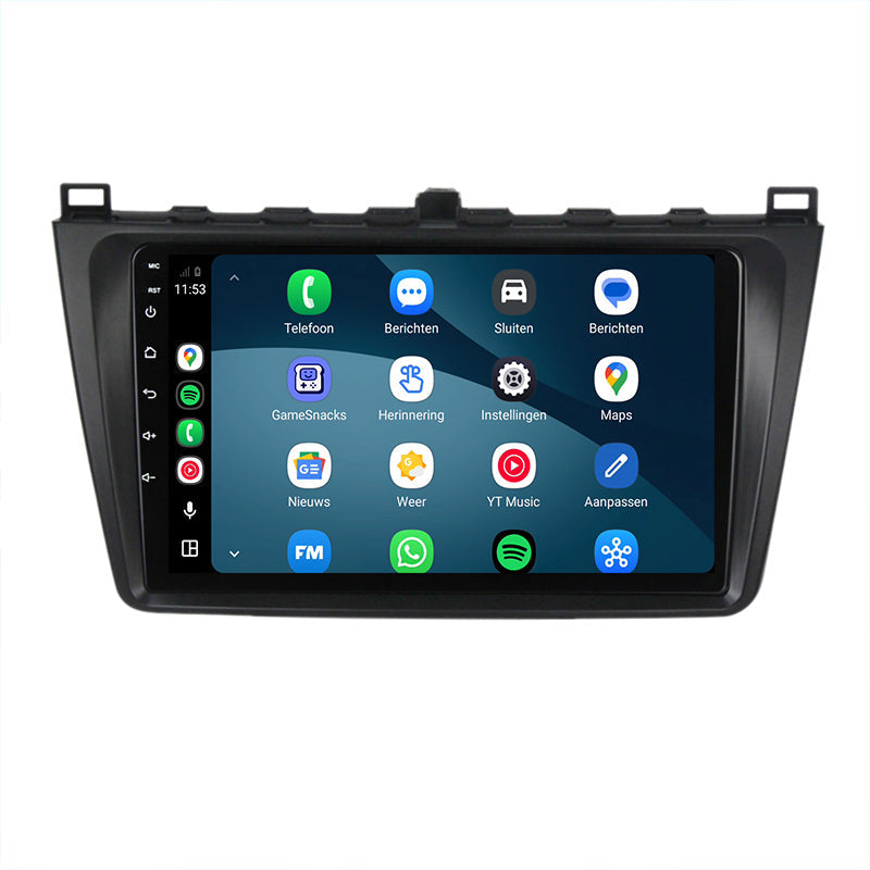Mazda 6 CarPlay & Android Auto Radio | 2008 bis 2012 | 9 Zoll | Android 15 | CTX-7391