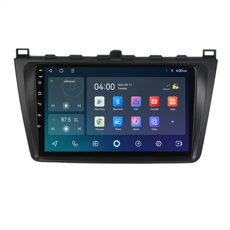 Mazda 6 CarPlay & Android Auto Radio | 2008 bis 2012 | 9 Zoll | Android 15 | CTX-7391