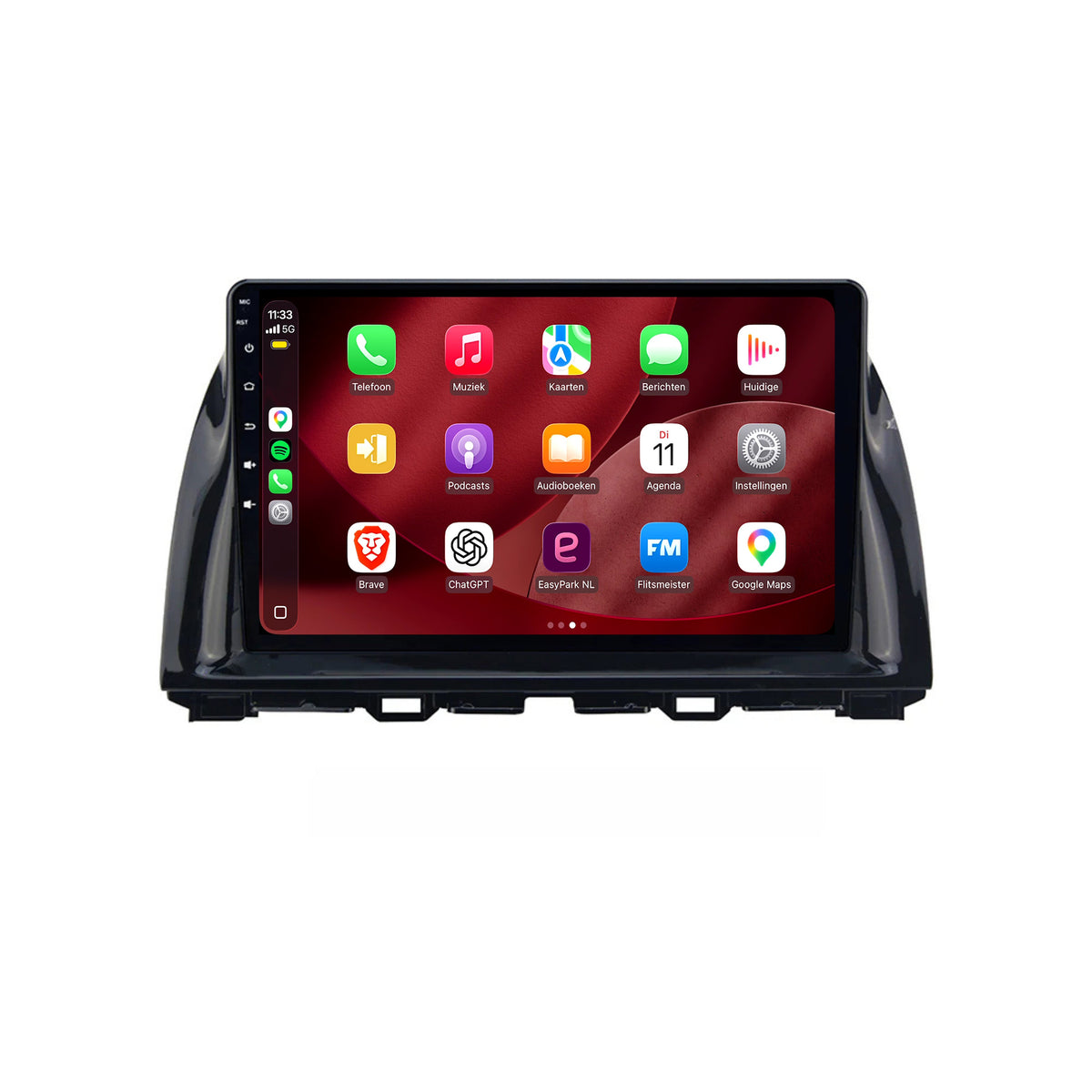 Mazda CX-5 CarPlay & Android Auto Radio | 2012 bis 2016 | 10 Zoll | Android 15 | CTX-7345