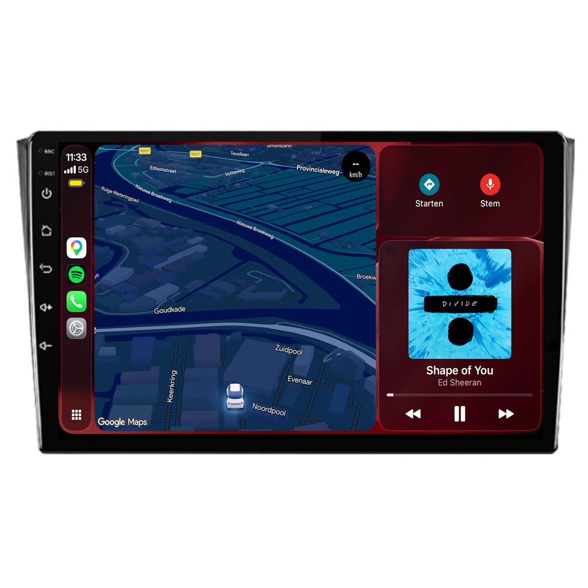 Autoradio CarPlay & Android Auto per Mazda CX-9 | 2007-2015 | 10 pollici | Android 15 | CTX-7201