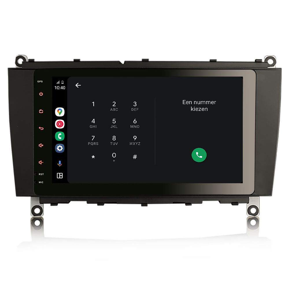 Mercedes CLK | Android 16 | 8-calowe radio samochodowe | 2002 do 2009 | CarPlay i Android Auto