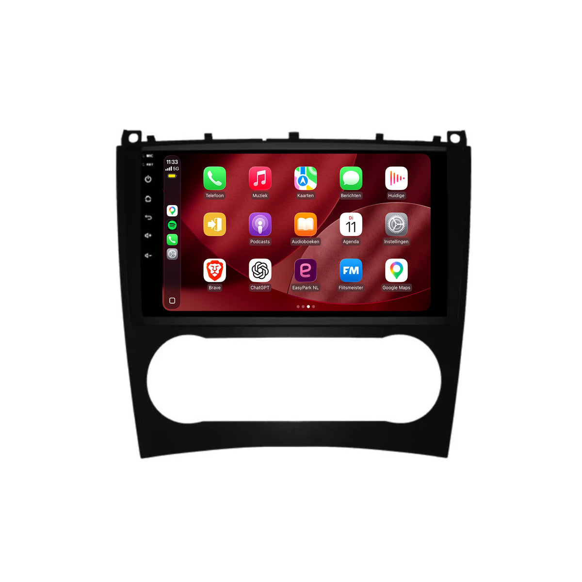 Mercedes CLC CarPlay & Android Auto radio | 2008 t/m 2011 | 9 inch | Android 15 | CTX-7500