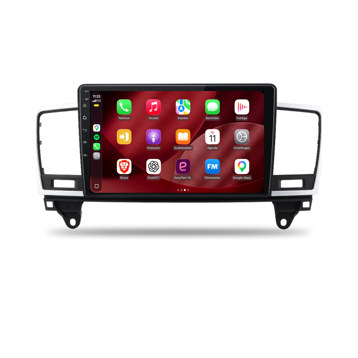 Autoradio CarPlay & Android Auto pour Mercedes ML-Klasse | 2011 à 2015 | 9 pouces | Android 15 | CTX-7275