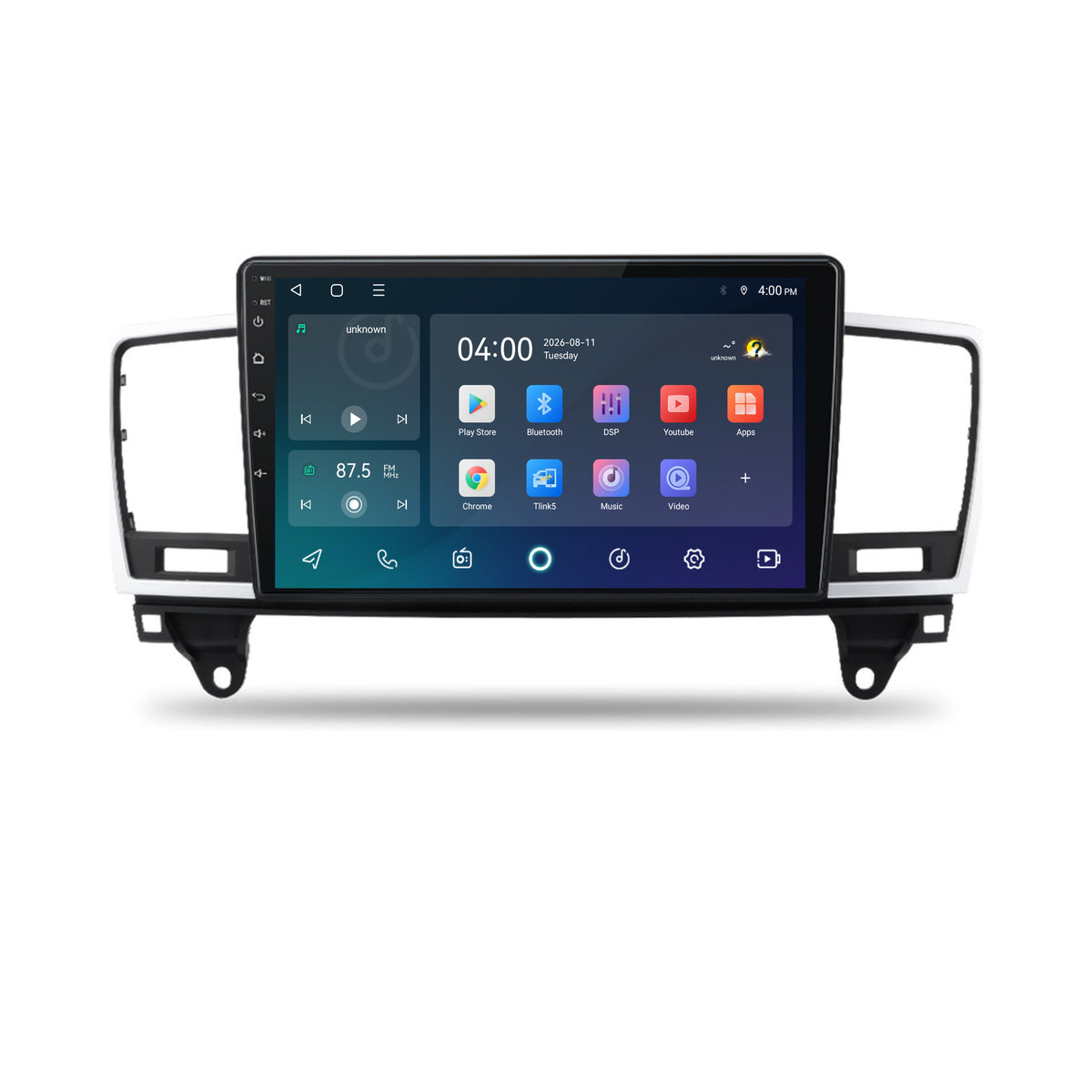 Autoradio CarPlay & Android Auto pour Mercedes ML-Klasse | 2011 à 2015 | 9 pouces | Android 15 | CTX-7275