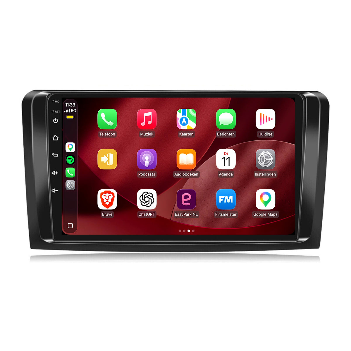 Radio CarPlay y Android Auto para Mercedes ML W164 y GL X164 | 2005 a 2012 | 9 pulgadas | Android 15 | CTX-7189