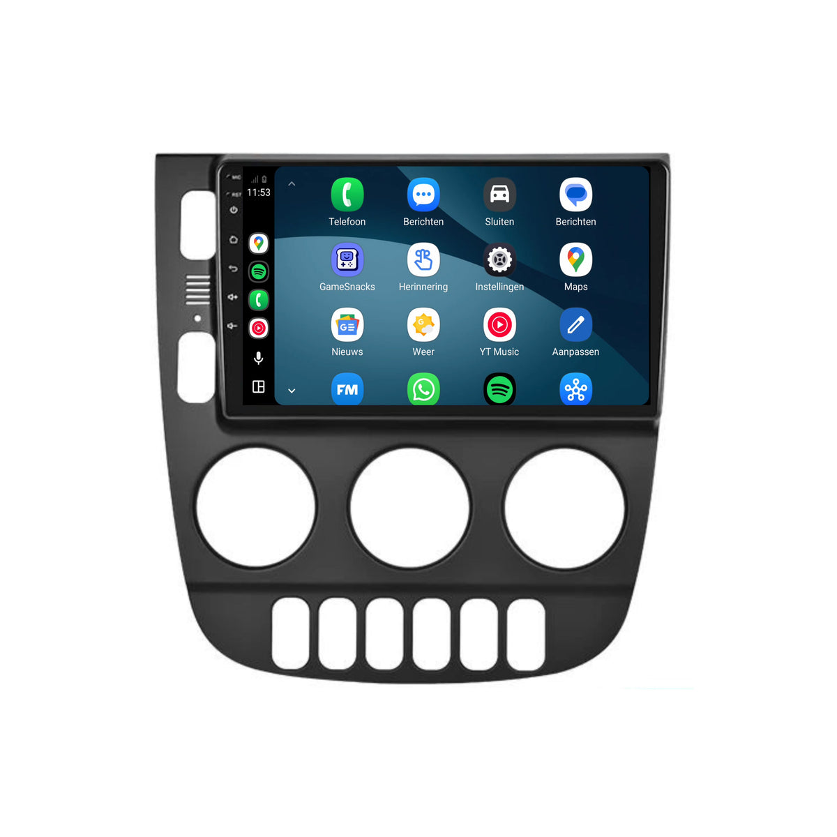 Radio z CarPlay i Android Auto do Mercedes ML | 1999–2004 | 9 cali | Android 15 | CTX-7221