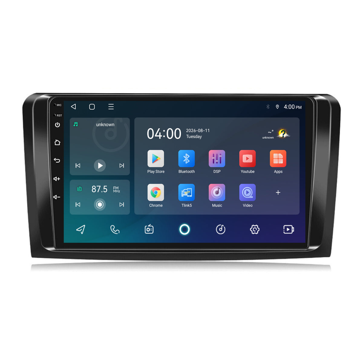 Radio CarPlay y Android Auto para Mercedes ML W164 y GL X164 | 2005 a 2012 | 9 pulgadas | Android 15 | CTX-7189