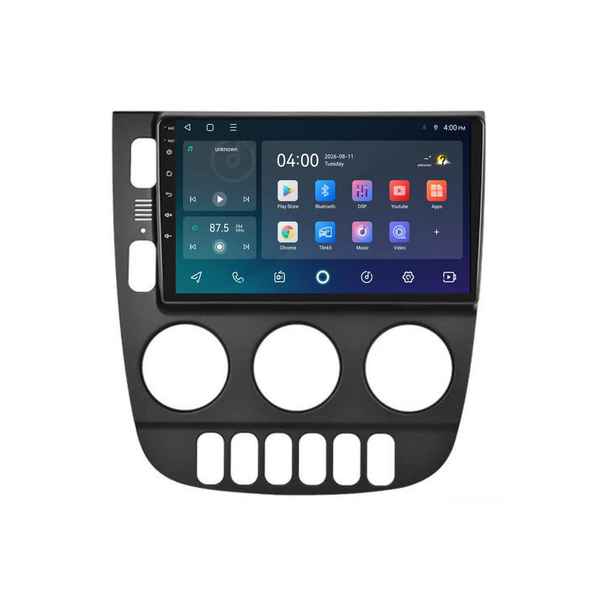 Radio z CarPlay i Android Auto do Mercedes ML | 1999–2004 | 9 cali | Android 15 | CTX-7221