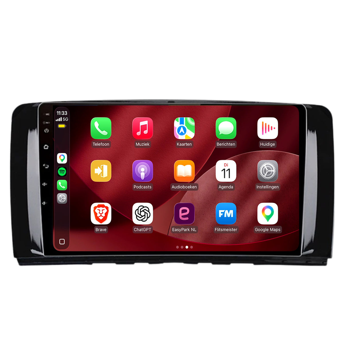 Mercedes R-Klasse CarPlay & Android Auto Radio | 2005 bis 2013 | 9 Zoll | Android 15 | CTX-7190
