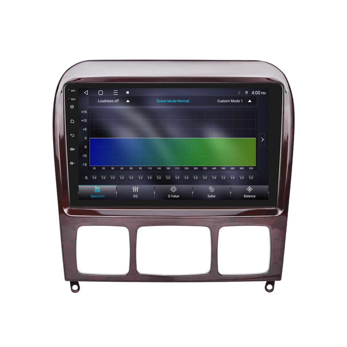 Radio z CarPlay i Android Auto do Mercedes klasy S | 1999–2005 | 9 cali | Android 15 | CTX-7092