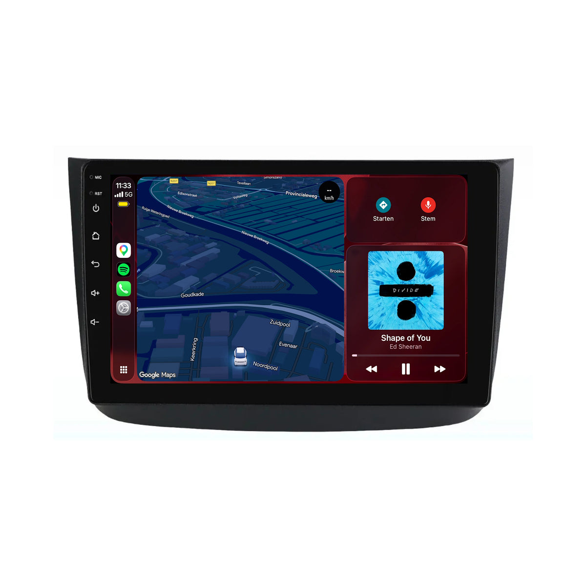 Mercedes Vito CarPlay & Android Auto Radio | 2006 bis 2014 | 10 Zoll | Android 15 | CTX-7468
