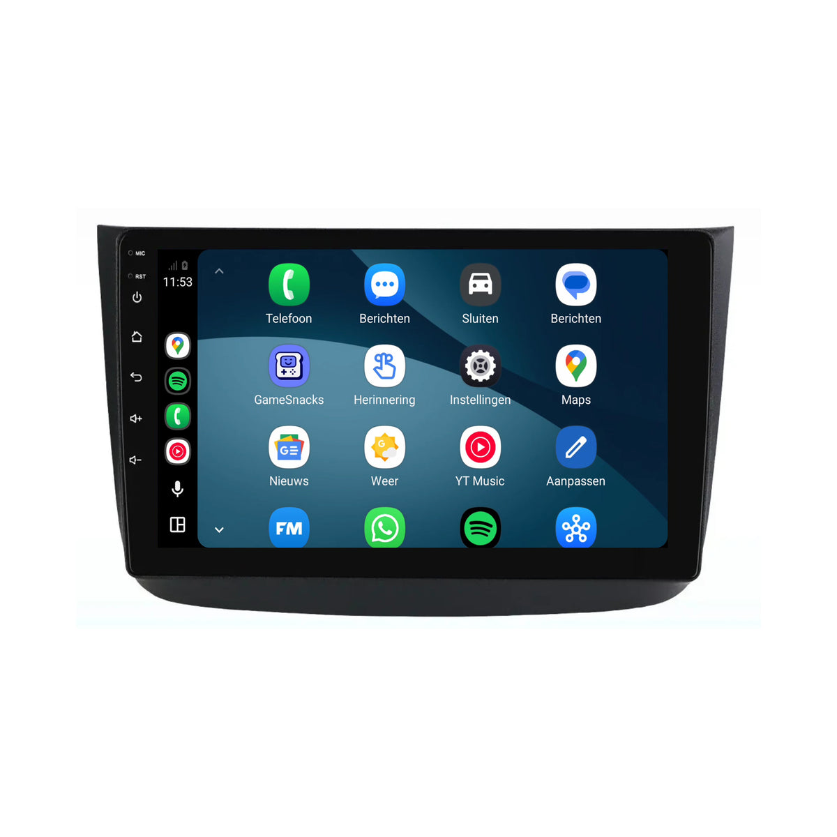 Mercedes Vito CarPlay & Android Auto Radio | 2006 bis 2014 | 10 Zoll | Android 15 | CTX-7468