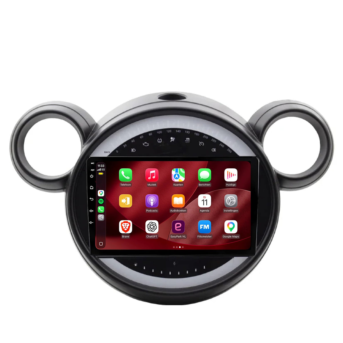 Radio z CarPlay i Android Auto do Mini Cooper Countryman R60 | 2011–2014 | 9 cali | Android 15 | CTX-7401