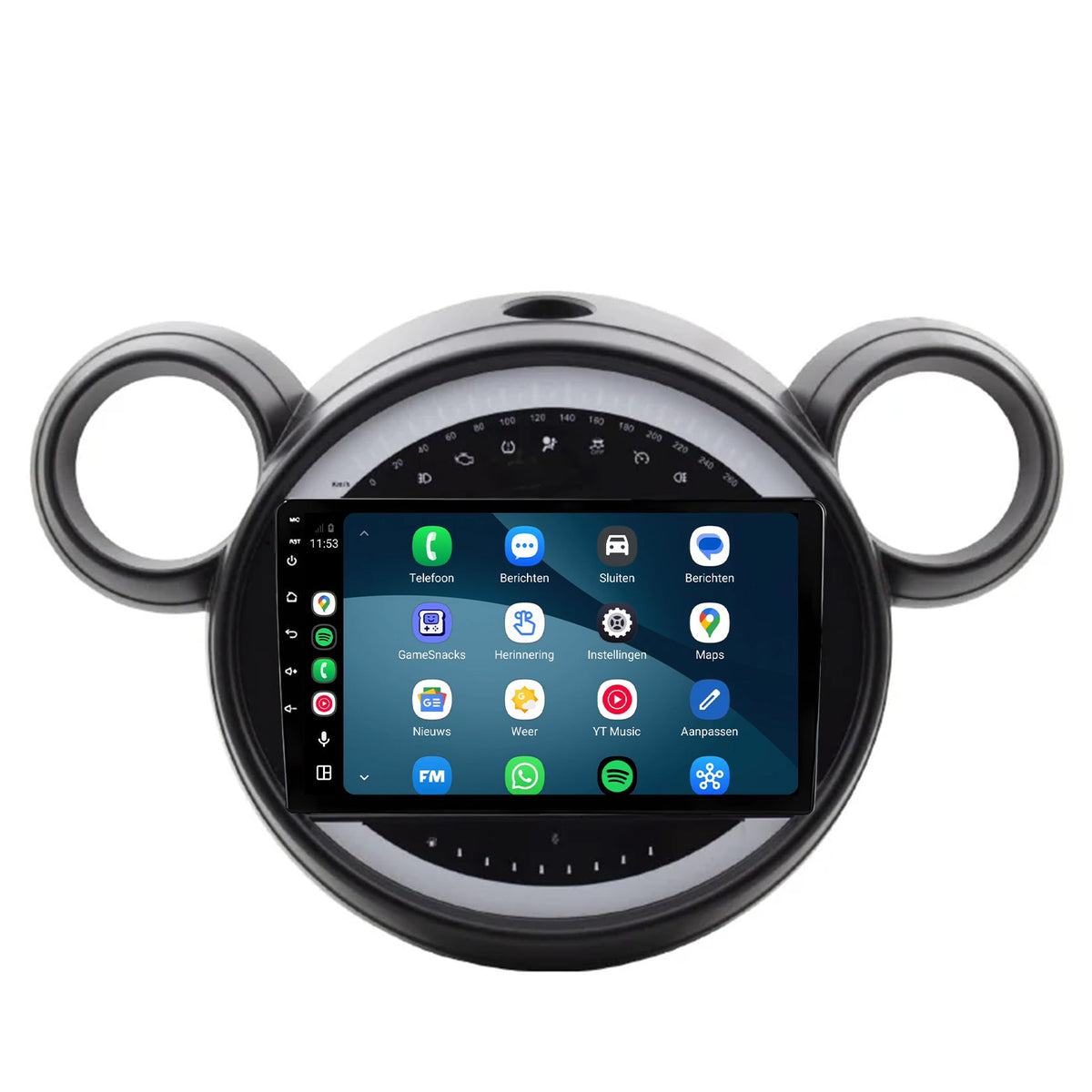 Radio z CarPlay i Android Auto do Mini Cooper Countryman R60 | 2011–2014 | 9 cali | Android 15 | CTX-7401