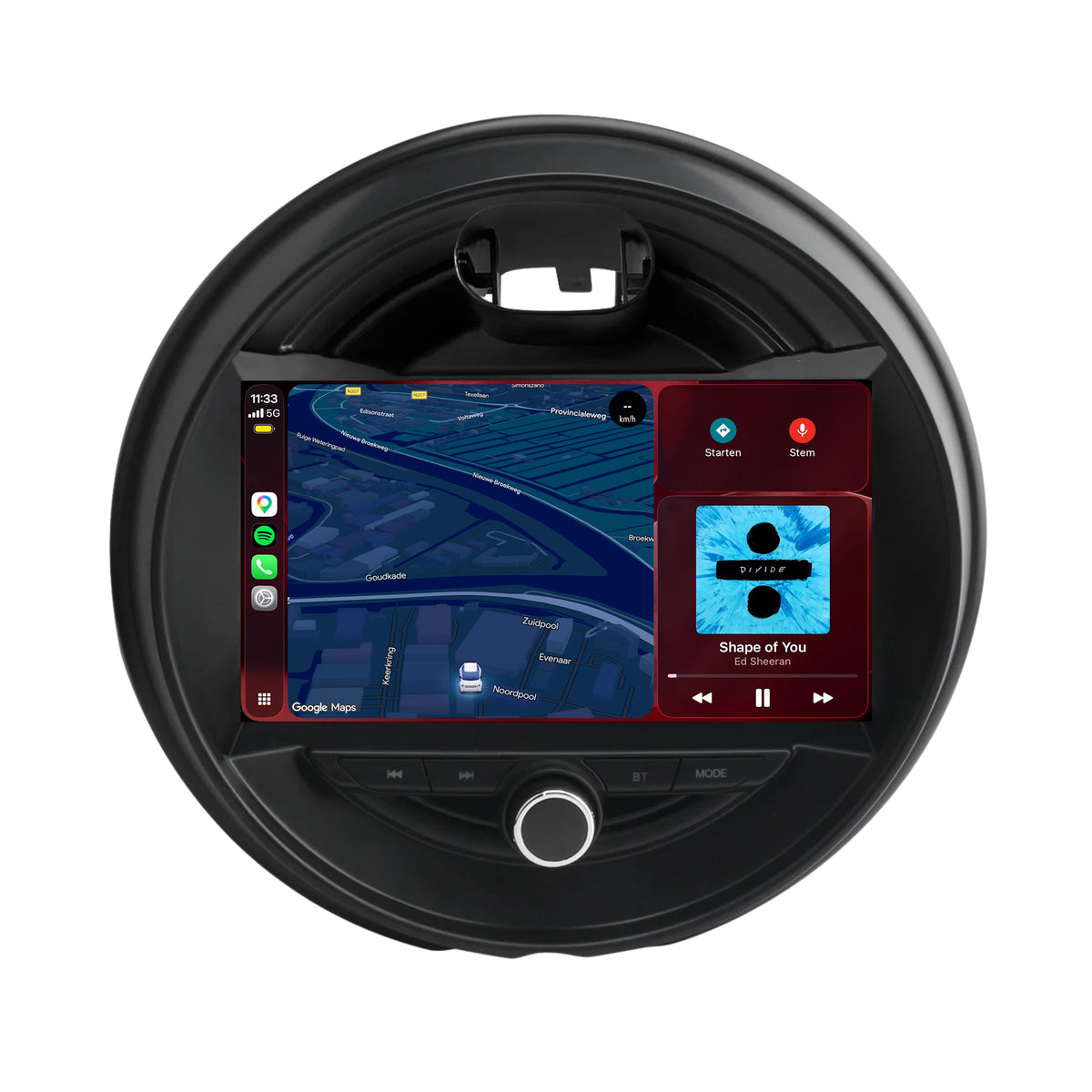Mini Cooper F55 F56 Clubman CarPlay & Android Auto radio | 2014 to 2020 | 9 inch | Android 15 | CTX-7498