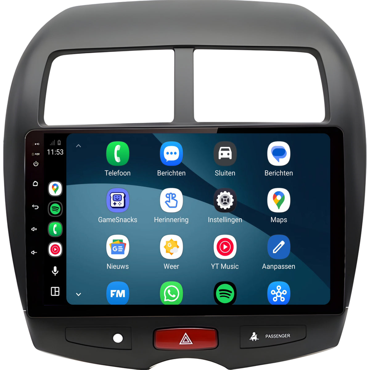 Mitsubishi ASX CarPlay & Android Auto radio | 2010 to 2015 | 9 inch | Android 15 | CTX-7117