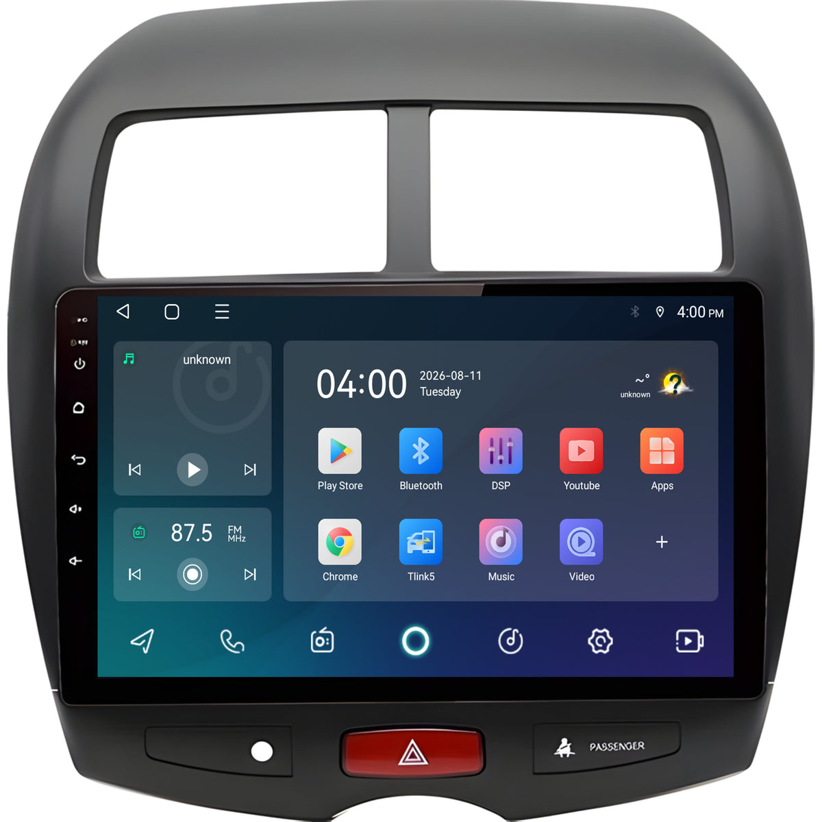 Mitsubishi ASX CarPlay & Android Auto radio | 2010 to 2015 | 9 inch | Android 15 | CTX-7117