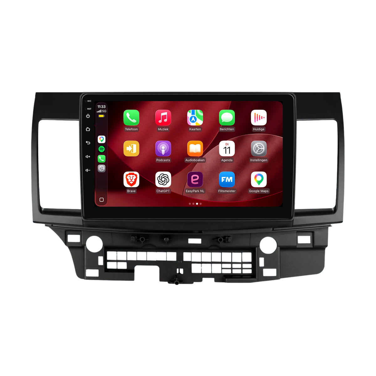 Mitsubishi Lancer CY CarPlay & Android Auto radio | 2008 to 2012 | 10 inch | Android 15 | CTX-7460