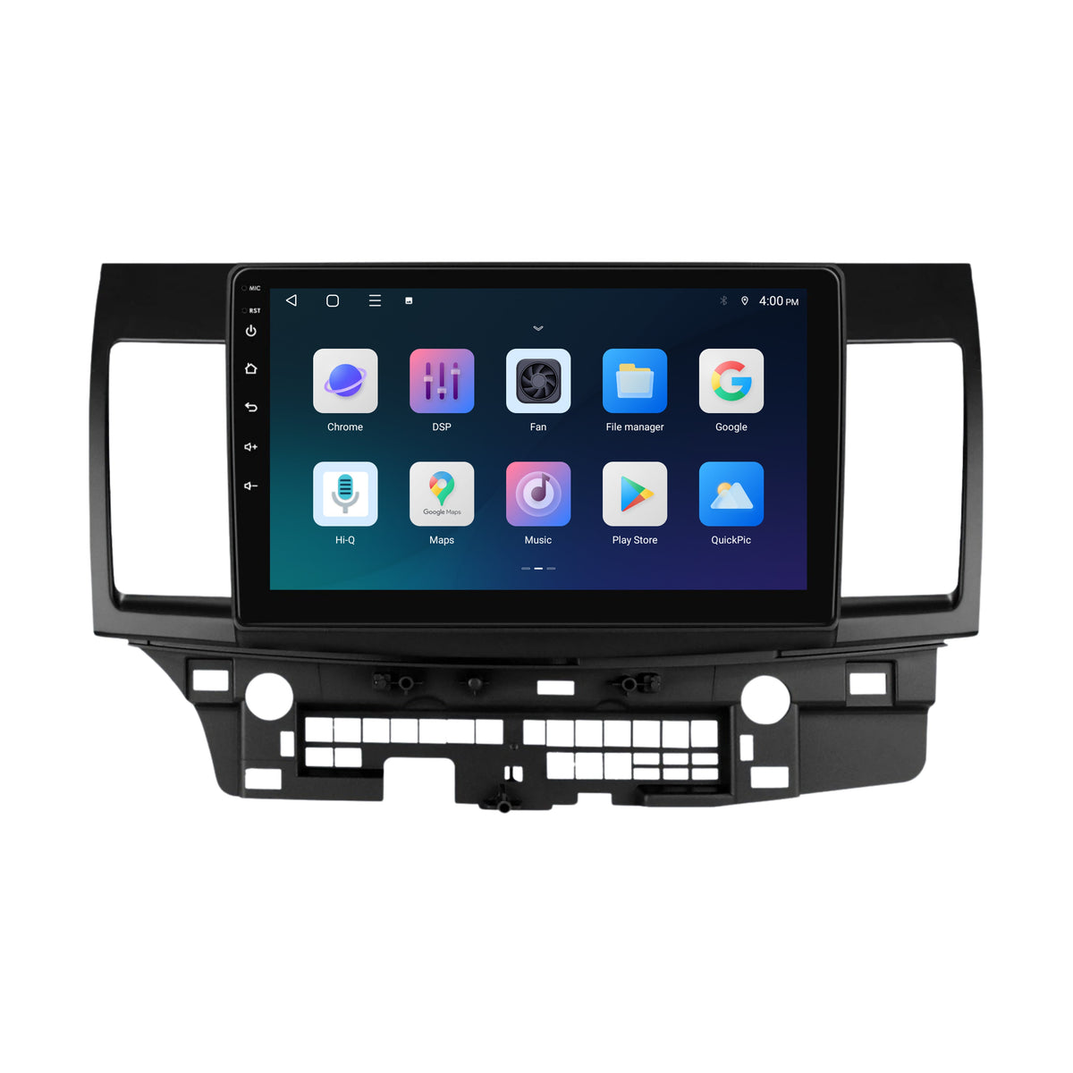 Mitsubishi Lancer CY CarPlay & Android Auto radio | 2008 to 2012 | 10 inch | Android 15 | CTX-7460