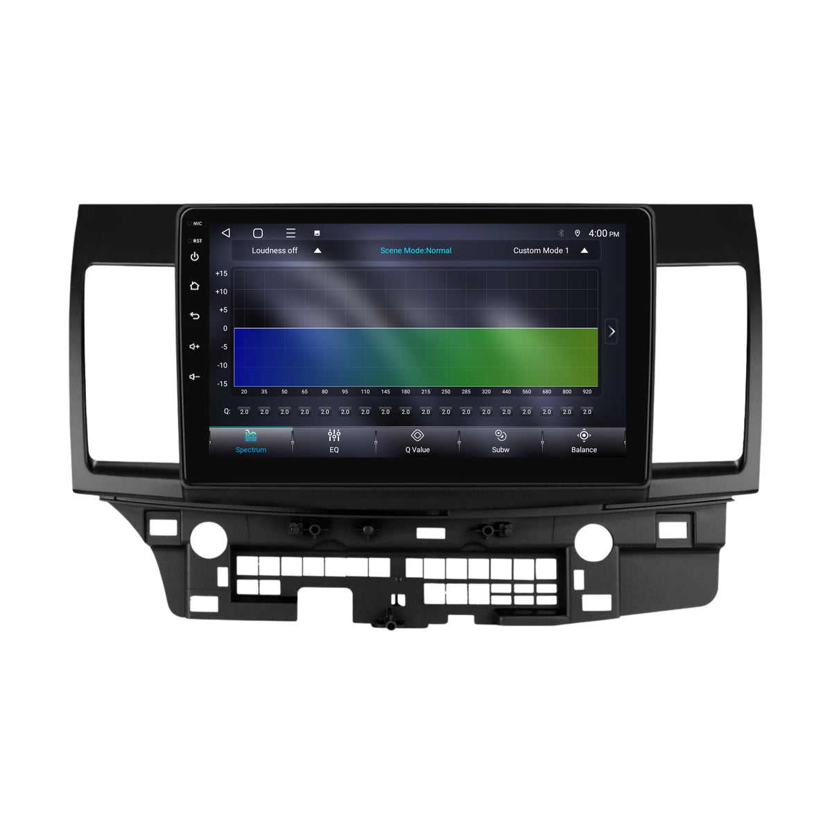 Mitsubishi Lancer CY CarPlay & Android Auto radio | 2008 to 2012 | 10 inch | Android 15 | CTX-7460