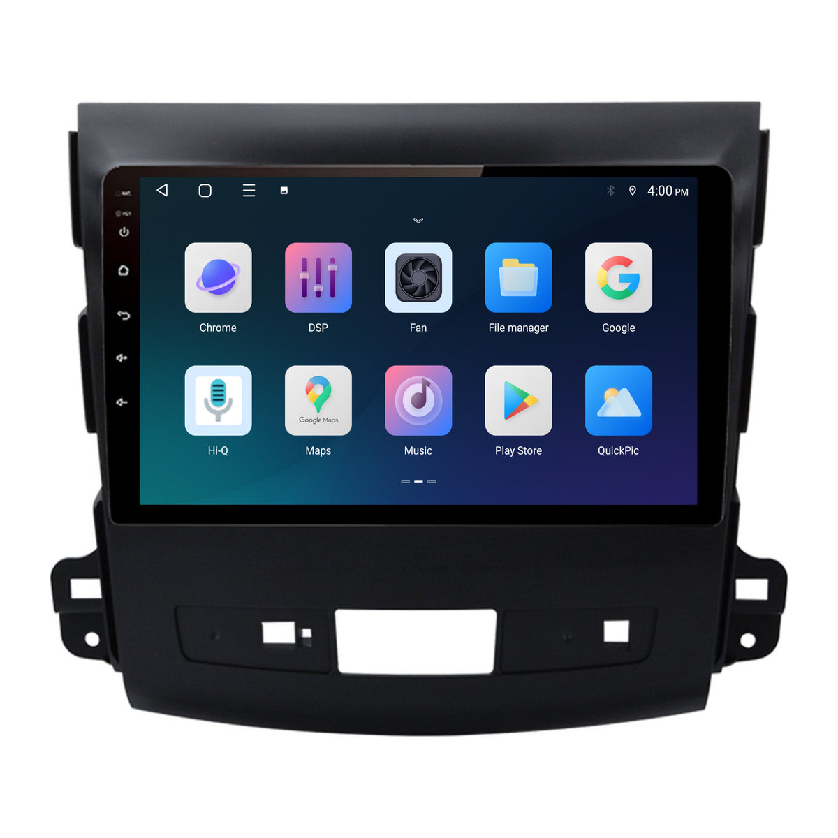 Mitsubishi Outlander CarPlay & Android Auto Radio | 2008 bis 2012 | 9 Zoll | Android 15 | CTX-7170