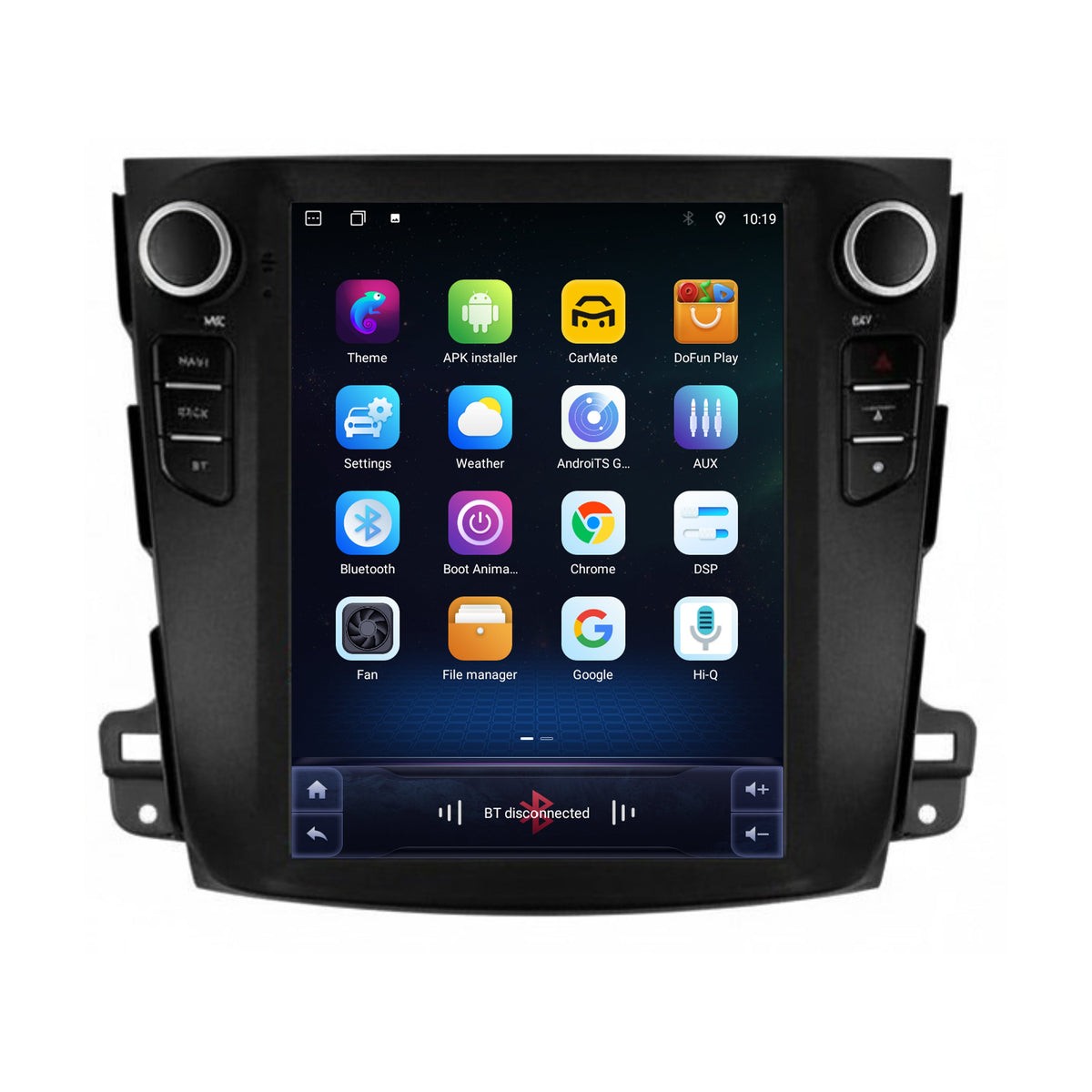 Autoradio CarPlay & Android Auto per Mitsubishi Outlander | 2008-2012 | 9,7 pollici | Android 15 | CTX-7413