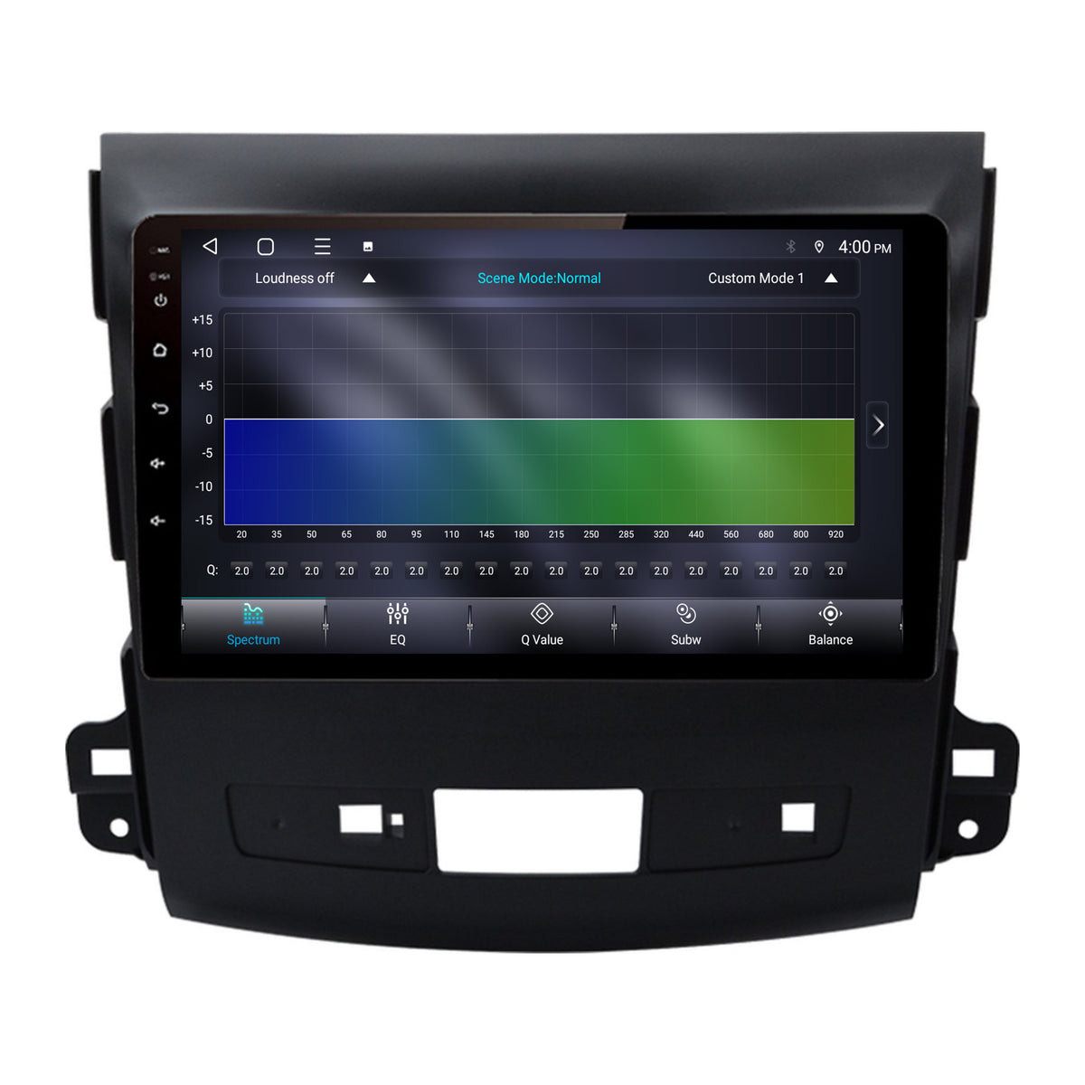 Mitsubishi Outlander CarPlay & Android Auto Radio | 2008 bis 2012 | 9 Zoll | Android 15 | CTX-7170