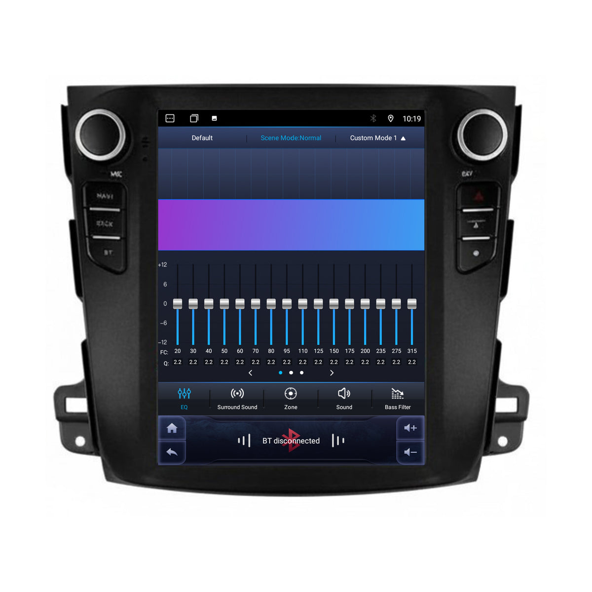Autoradio CarPlay & Android Auto per Mitsubishi Outlander | 2008-2012 | 9,7 pollici | Android 15 | CTX-7413