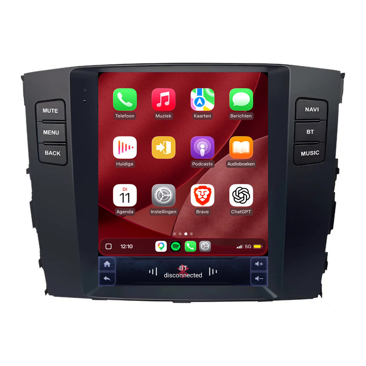 Radio z CarPlay i Android Auto do Mitsubishi Pajero | 2006–2014 | 9,7 cali | Android 15 | CTX-7414