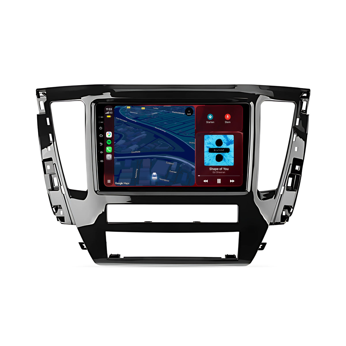 Mitsubishi Pajero CarPlay & Android Auto Radio | 2019 bis 2025 | 9 Zoll | Android 15 | CTX-7186