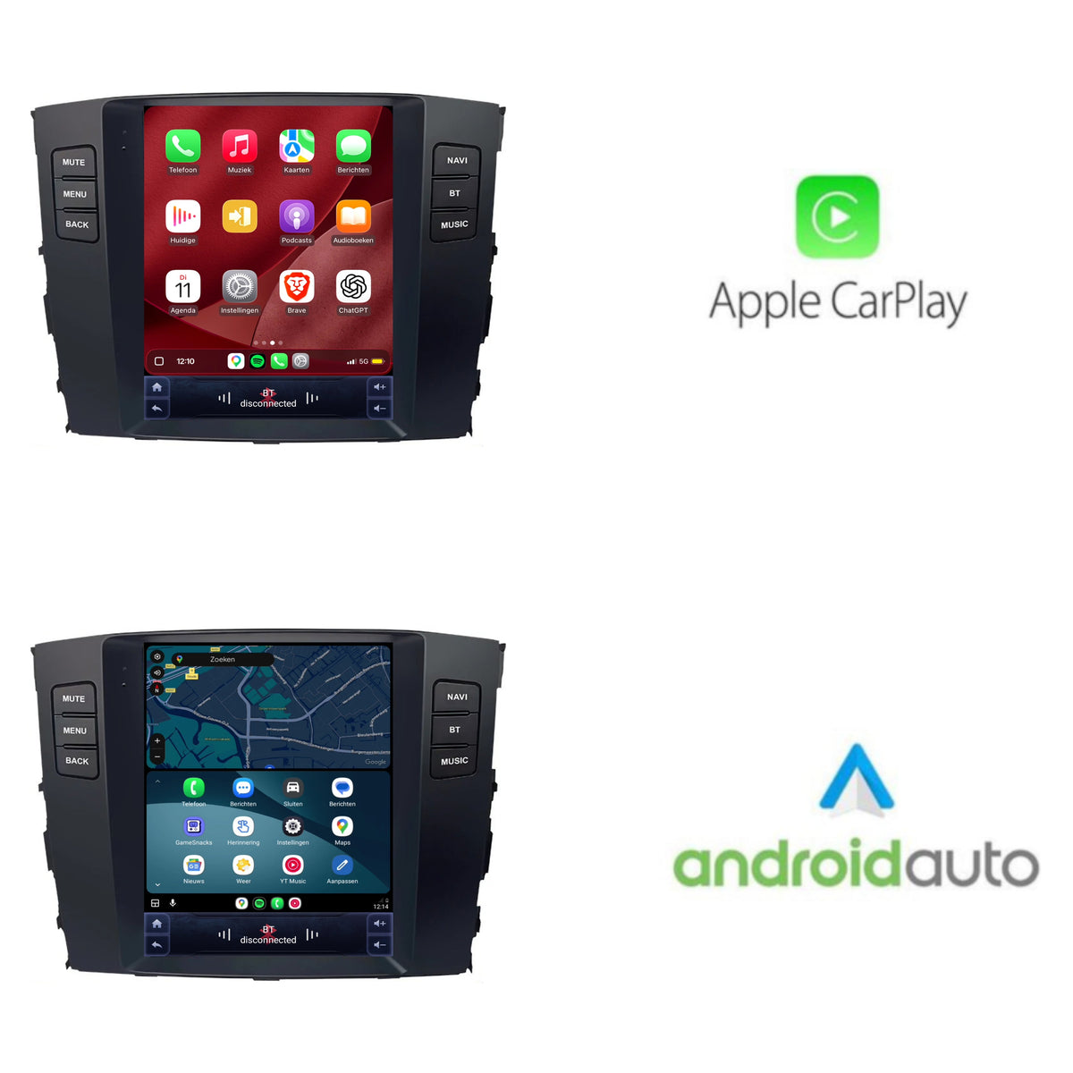 Radio z CarPlay i Android Auto do Mitsubishi Pajero | 2006–2014 | 9,7 cali | Android 15 | CTX-7414