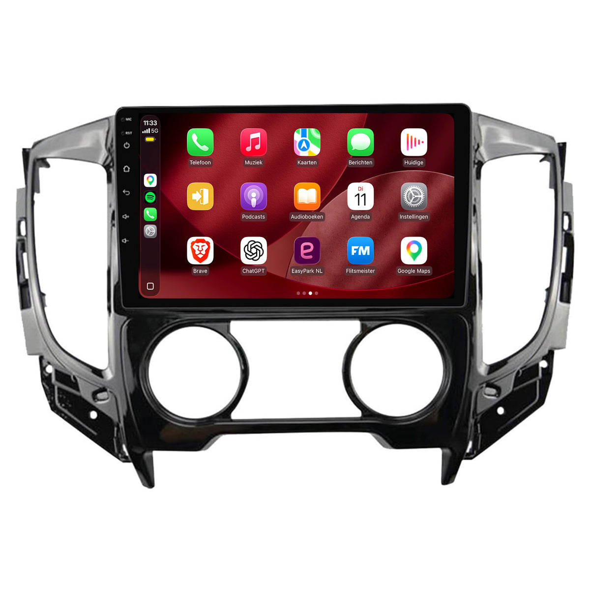 Autoradio CarPlay & Android Auto pour Mitsubishi Triton | 2015 à 2018 | 9 pouces | Android 15 | CTX-7285
