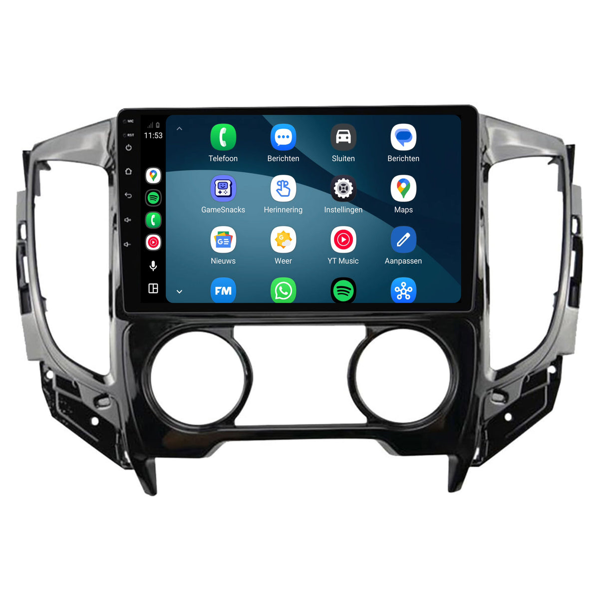 Autoradio CarPlay & Android Auto pour Mitsubishi Triton | 2015 à 2018 | 9 pouces | Android 15 | CTX-7285