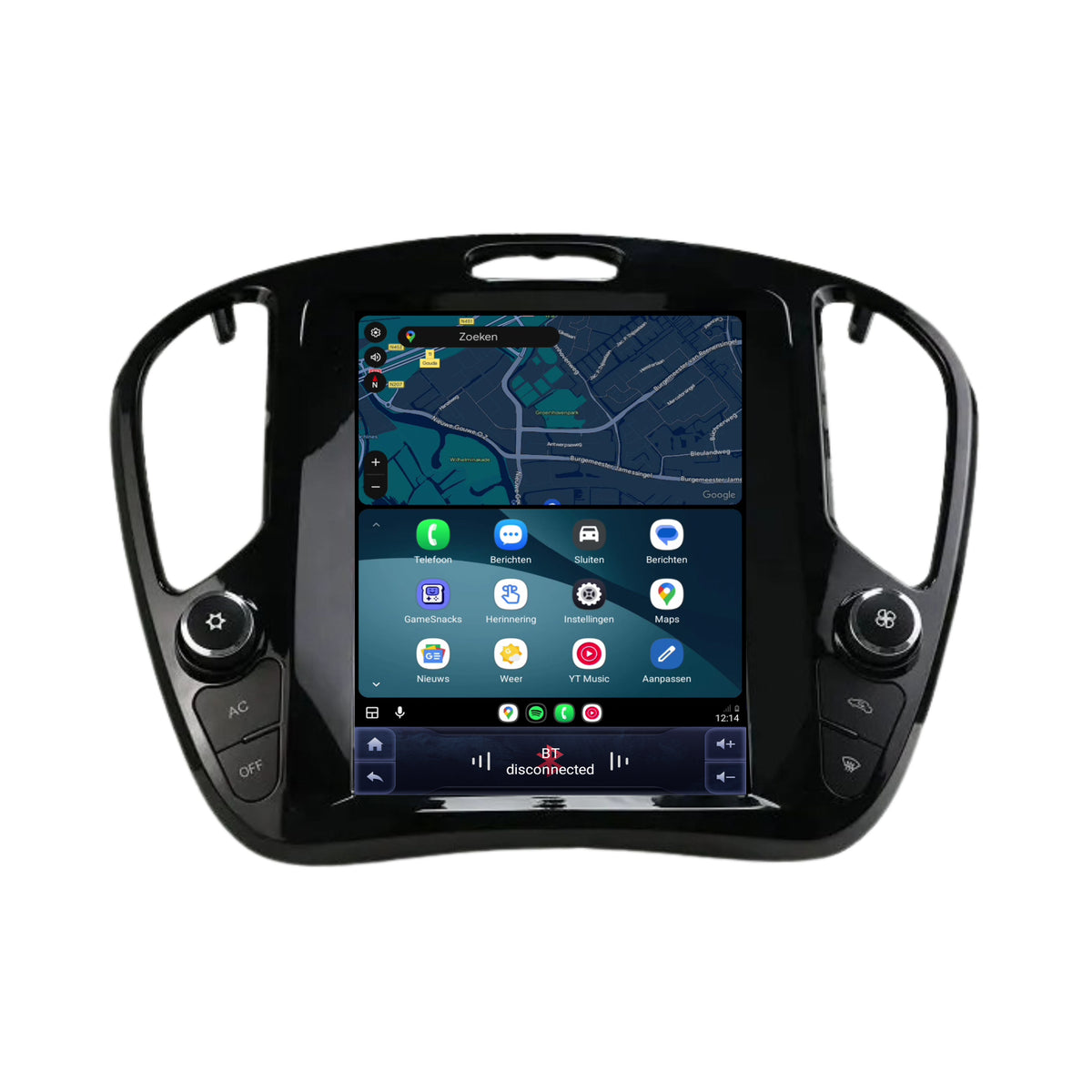 Nissan Juke CarPlay & Android Auto radio | 2010 t/m 2019 | 9.7 inch | Android 15 | CTX-7421